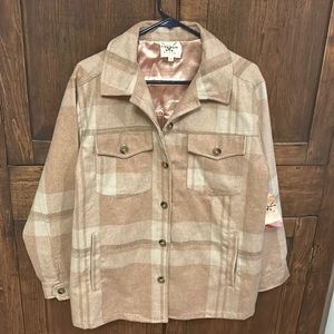 Womens new with tag Cotton Rye outfitters button up shirt jacket